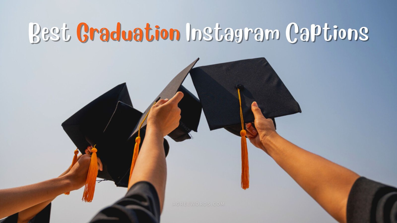 77+ Attractive Graduation Instagram Captions » Agree words