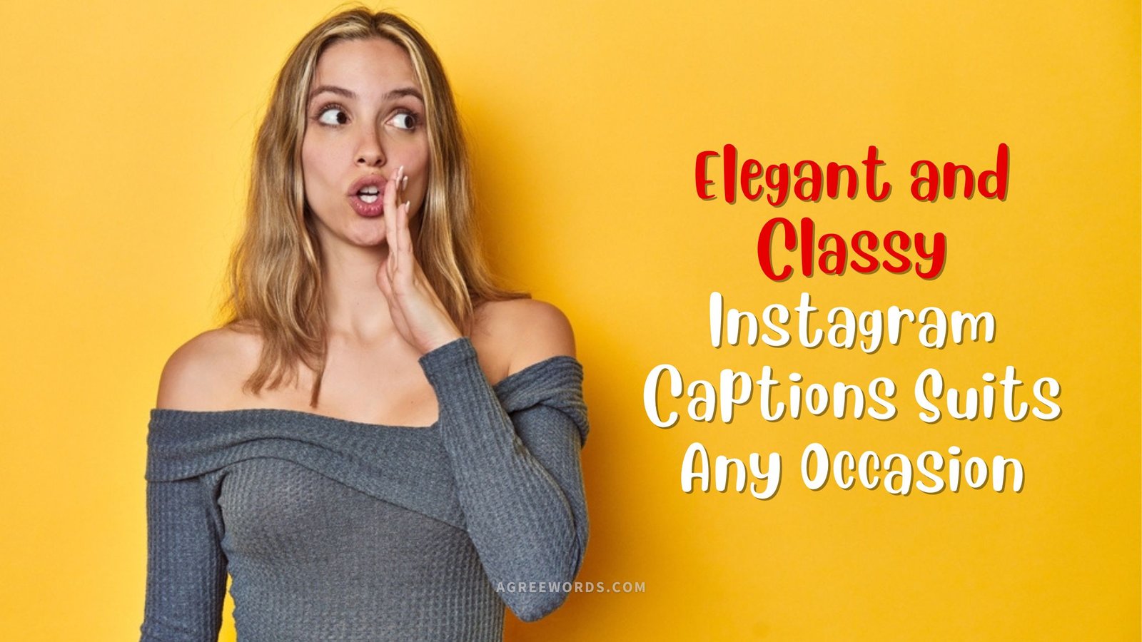 70+ Elegant and Classy Instagram Captions Suits Any Occasion » Agree words